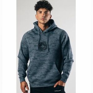 Alphalete Gray Camo Global Impact Performance Hoodie Men Size M